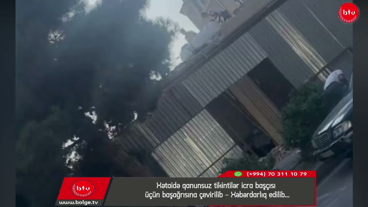Xətaidə qanunsuz tikintilər icra başçısı üçün başağrısına çevirilib - Xəbərdarlıq edilib...