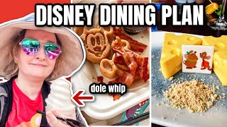 Thoughts on the Disney Dining Plan 2025
