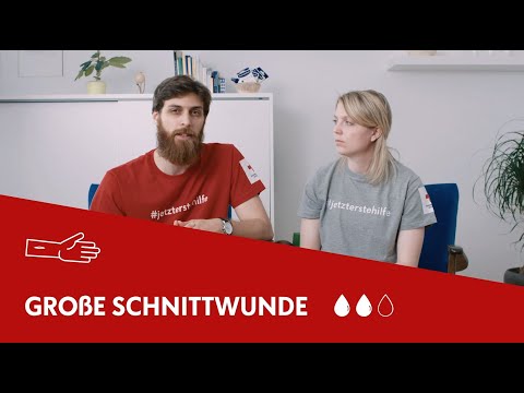 Erste Hilfe: Was tun bei einer Schnittwunde?