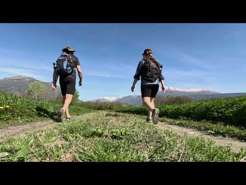 Senderismo desde Ivrea al lago Pistono. #montaltodora #piemonte #italy #viafrancigena