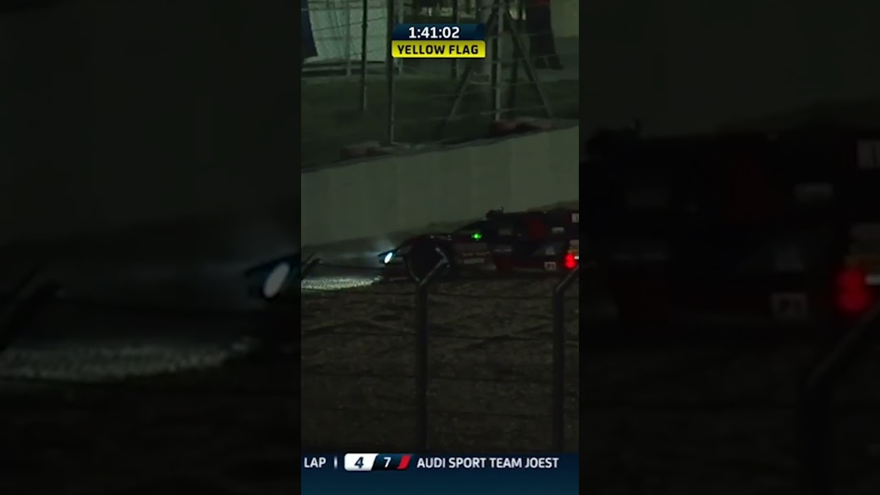 Audi #7 CRASHES at COTA 😱