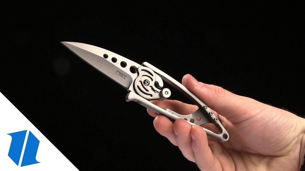 CRKT Van Hoy Snap Lock Folding Knife (2.5" Bead Blast) 5102N