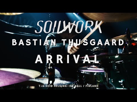 SOILWORK Bastian Thusgaard Drumcam 'Arrival' / Helsinki Icehall 7.12.2019