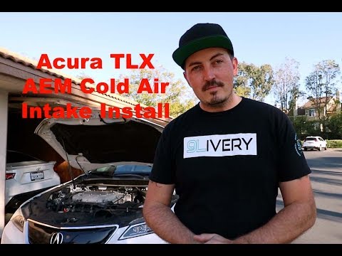 Acura TLX AEM CAI install