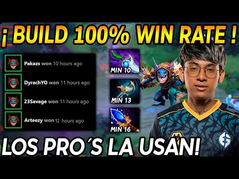 😱PAKAZ TAMBIEN USA LA BUILD 100% WIN RATE😱 QUE TODOS LOS PROS USAN CON SLARK PARA GANAR IZI