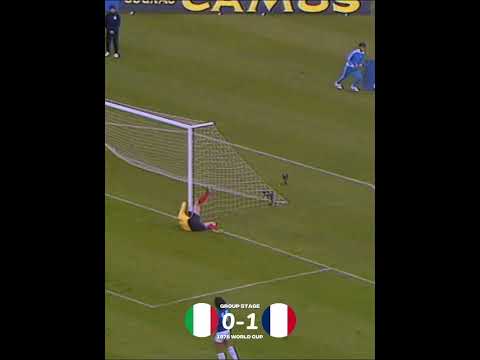 Italia vs Prancis 🏆 Piala Dunia 1978