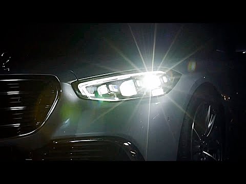New 2021 Mercedes S Class DIGITAL LIGHT explained Обзор!