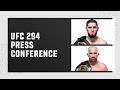 UFC 294: Pre-Fight Press Conference