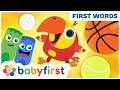 Toddler Learning Video Words w Color Crew & Larry | Baby Learning First Words & ABC | Baby First TV