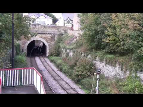 Direct Rail Services Class 37 @ Conwy Station (North Wales) - 21/10/16
