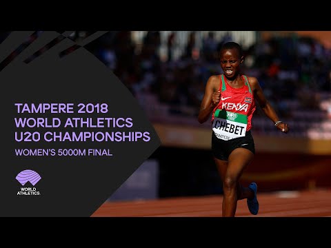 Women's 5000m Final - World Athletics U20 Championships Tampere 2018