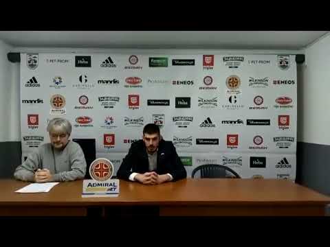 Press konfrencija OKK Beograd KK Vršac (90:72) 26.kolo AdmiralBet KLS 2022