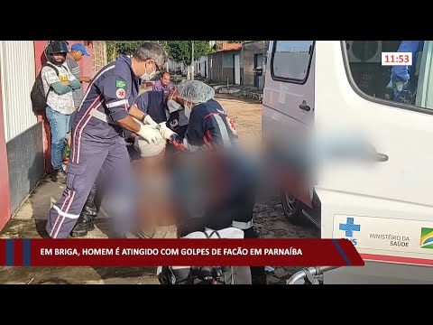 Em briga, homem é atingido com golpes de facão em Parnaíba 30 03 2022