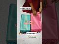 Kubera Softsilk Saree Colourful Collection Trendingshorts Elampillai Viralvideo Reels