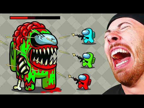 Mini Crewmate VS ZOMBIES! Among Us Animations