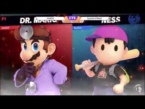 Clocktower Smash 61 - Winners Semis - Hobbit (Dr. Mario) vs. Sushio O'Neal (Fox, Ness) - SSBU