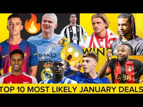 Top 10 Football Transfers Most Likely to Happen in January 2026 | Massive Deals Loading!
