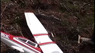 preview picture of video 'RC airplane crashes - pissed off pilot - better quality'