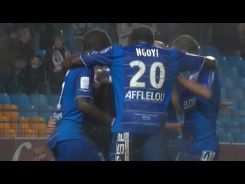 Goal Fabien CAMUS (41') - ESTAC Troyes - Montpellier Hérault SC (1-1) / 2012-13