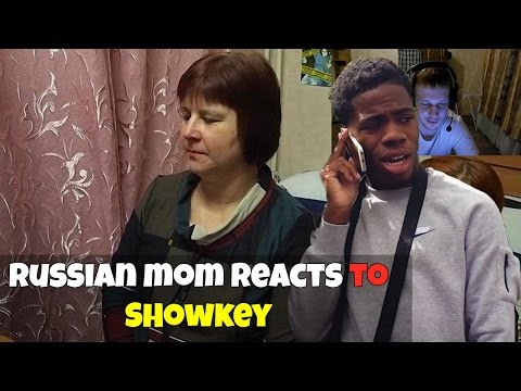 RUSSIAN MOM REACTS TO SHOWKEY (REACTION) RIP