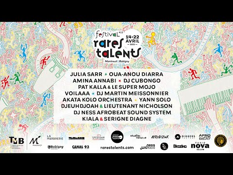 Bande annonce du festival © Rares Talents