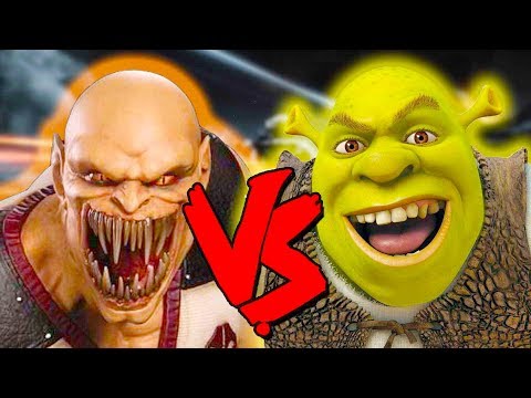Baraka Vs Shrek Army - Epic Battle - Mortal Kombat Costume Skin Mod