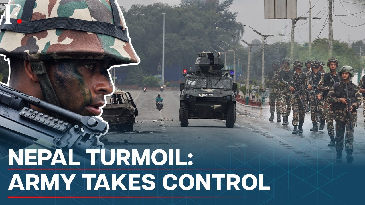 Nepal Army Takes Charge After PM Oli's Exit; Gen-Z Protesters Burn Govt Buildings in Kathmandu| N18G
