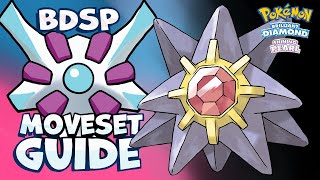 How to use STARMIE! STARMIE Moveset Guide! Pokemon Brilliant Diamond and Shining Pearl by PokeaimMD