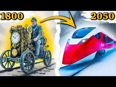 🚄 Switzerland Trains Evolution (1800–2050) | From Alpine Steam to Future Hyper Rail