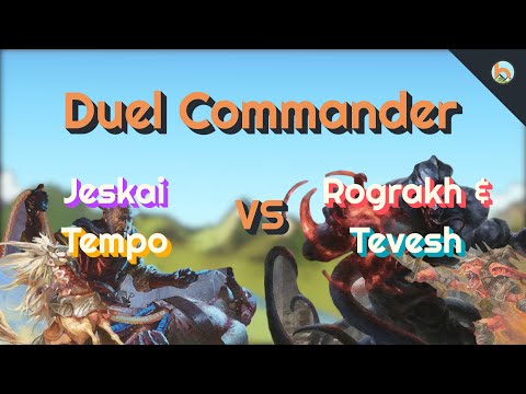 Jeskai Tempo vs. Rograkh & Tevesh [Duel Commander-EDH] - Magic: The Gathering