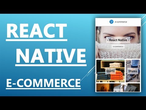 React Native Tutorial - Create And Design An E-commerce App