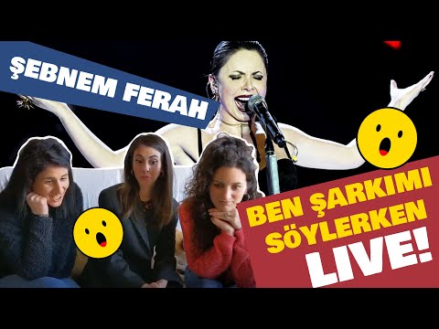 BEST TURKISH SONG EVER?? 🥇 REACTION to ŞEBNEM FERAH - While I Sing My Song (2007 Istanbul Concert)