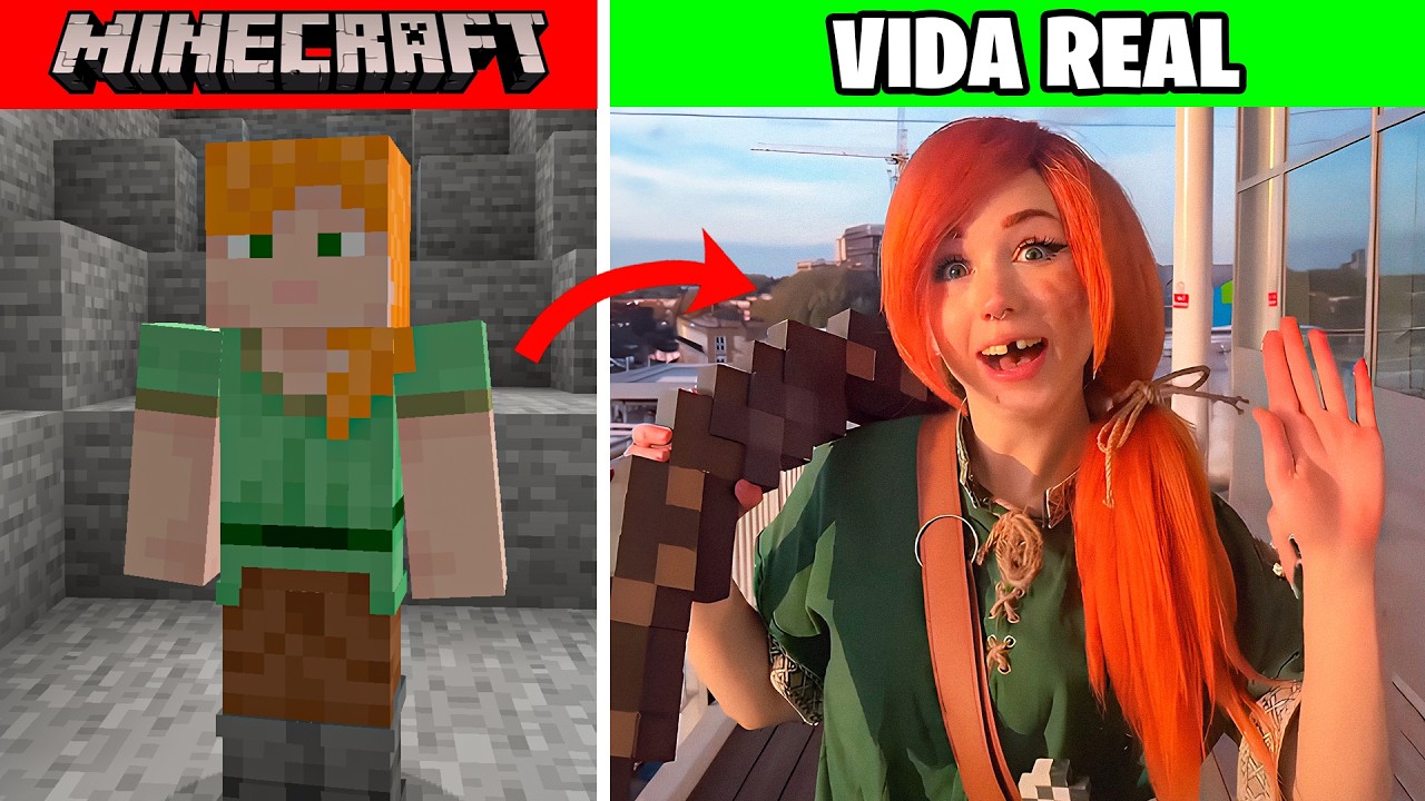 Como seria os Mobs do Minecraft na VIDA REAL?
