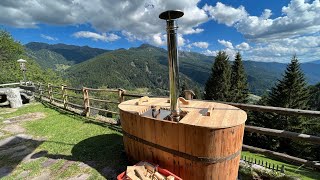 Tinozza fai da te in legno | Homemade Wood Fired Hot Tub