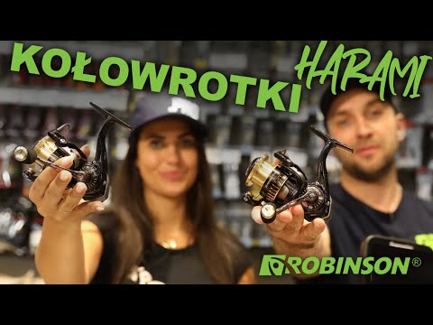 Kołowrotek Robinson Harami FD 4010 film wideo
