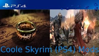 8 Coole Skyrim Mods (Ps4) / Ring der Macht, Armeespawner, etc./ Deutsch