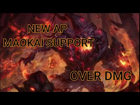THIS NEW AP MAOKAI SUPPORT OVER DMG  : SEASON 11