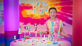 Barbie Color Reveal Neonová Batika Dárkový set