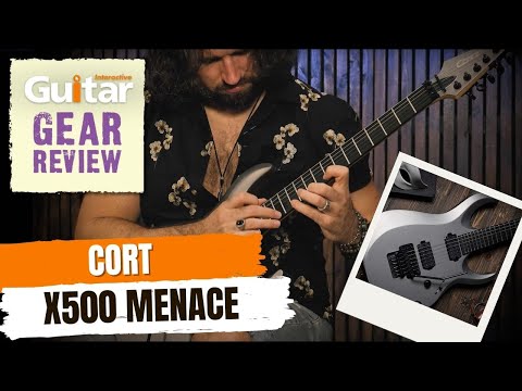 Cort X500 Menace Gray Satin image 5
