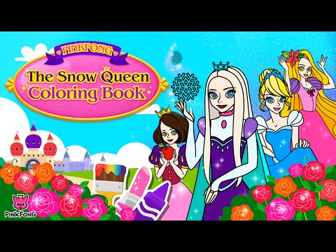 The Snow Queen Coloring Book Video