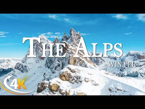 The Alps 4K Winter Film - Explore a Stunning Wonderland of Snow with Meditation and Relaxing Music