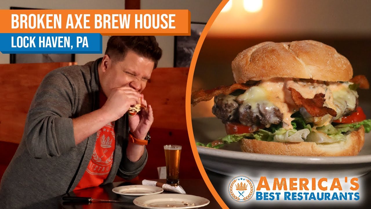 Locally Sourced Menu From Broken Axe Brew House!