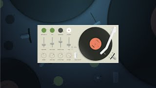 Video thumbnail for DAW LP – Vinyl Player Simulation by Klevgrand