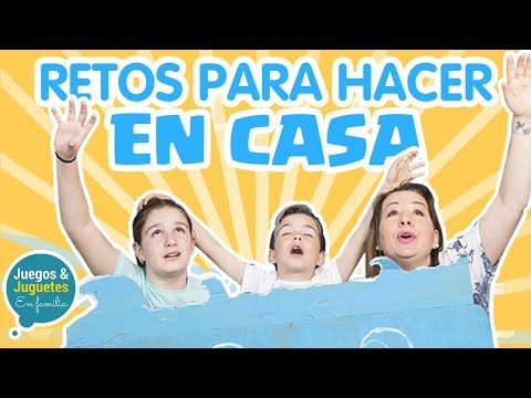 Reto DIVERTIDO para hacer en CASA con Cartón // Familukis