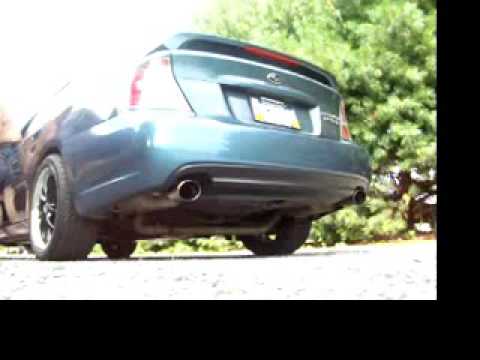 2005 Subaru Legacy GT borla catback exhaust, other mods 305awhp, quick exhaust sound and walk around