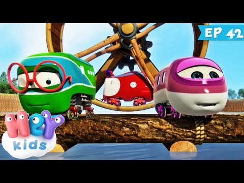 Trenulețele 🚂 Feribotul - Desene pentru copii (ep. 42) | HeyKids