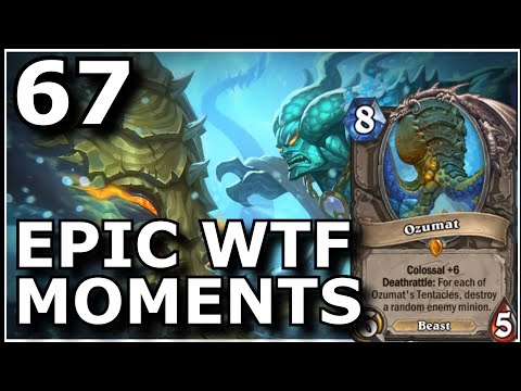 Hearthstone - Best Epic WTF Moments 67| Ft NEW Card Ozumat