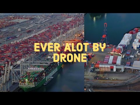 Worlds biggest containership Ever Alot enters Rotterdam