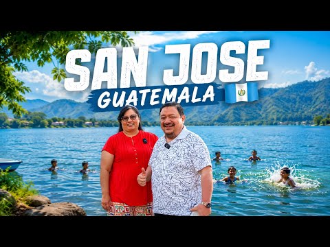 El Municipio De San Jose Petén Frente Al Famoso Lago De Petén Itzá en Guatemala 🇬🇹 