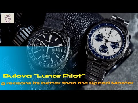 Bulova "Lunar pilot" 3 reasons its better than the Omega Speed Master Moon Watch. Yes I said it.